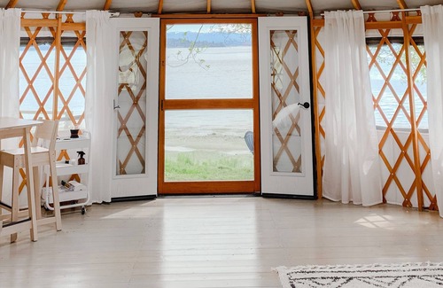 Vashon Island House | The authentic PNW waterfront yurt glamping experience!