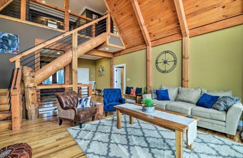 Caldwell House | The Barn House Caldwell Mtn Retreat with Hot Tub!