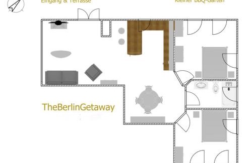 Niederschoenhausen Apartment | The Berlin Getaway/80qm in Berlin's Historic Diplomatic Quarter