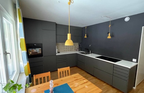 Helsingborg Apartment | THE Blue Apartment,fin,mysyg Ställe Nära Allt som Behövs