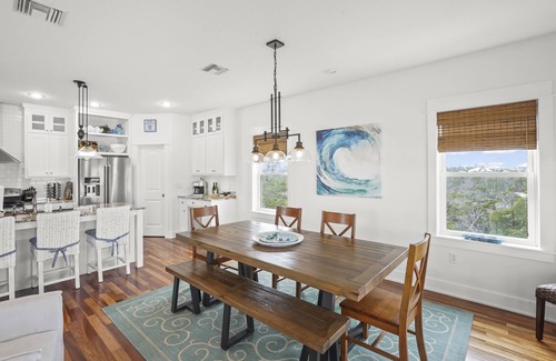 Cape San Blas House | The Blue Pearl- Gulf view home, Short stroll to beach, Community pool, Sleeps 10