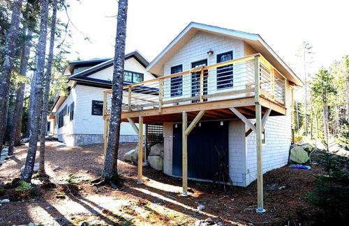 Mount Desert Cabin | The boathouse at Somes Sound
