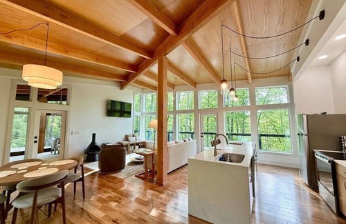 McArthur Cabin | The Briar House-a modern, stylish, spacious romantic cabin w/hot tub & trails!