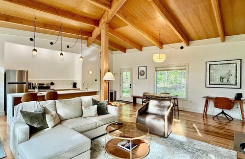McArthur Cabin | The Briar House-a modern, stylish, spacious romantic cabin w/hot tub & trails!