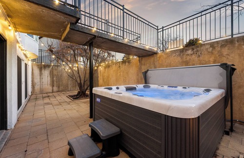 Sunset Heights House | The BYU Fan House: sports court, game room, hot tub, fire pits, sleep 28, fun!