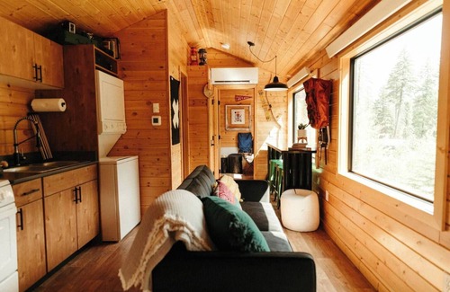 Lakeside Apartment | The CAMP HAUS: A Montana Tiny Cabin Forest Retreat