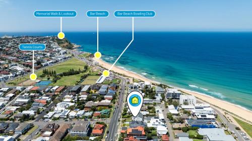 Merewether Apartment | The Cliff - Walk to Bar Beach and Merewether