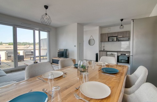 Castelginest Apartment | The Cocoon - Appt avec terrasse, 20mn de Toulouse