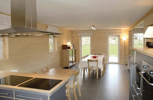 Noiseux House | The cottage is located between other houses in a dead end street in the village of Enneille.