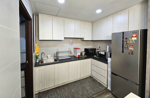Kuching Apartment | The Cozy Homestay @ Jazz Suite 4 Vivacity Megamall Kuching 3 bedroom 5 pax