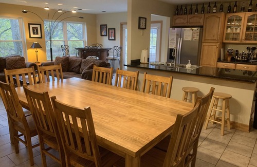 Ellicottville Villa | The Crown Penthouse Suite with gorgeous scenic views though close to everything