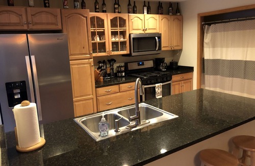 Ellicottville Villa | The Crown Penthouse Suite with gorgeous scenic views though close to everything