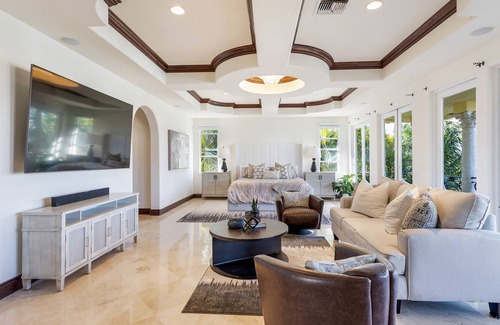 Tropic Isle House | The Delray Mansion-Mediterranean Waterfront PALACE