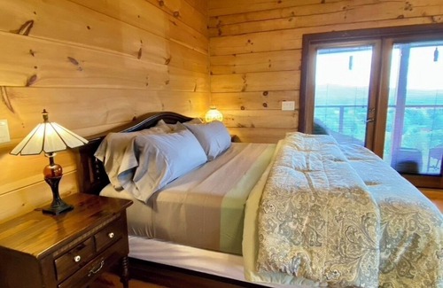 Mars Hill Other | The Den at Bear Roots Tree Farm - 4-bedroom cabin with AC, WiFi in Mars Hill