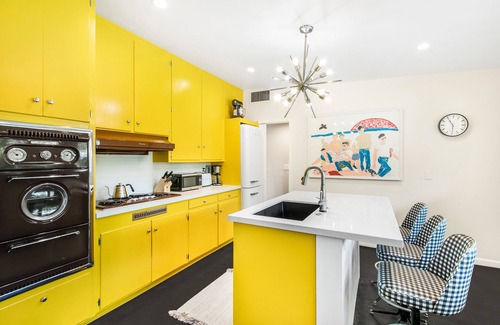 Palm Springs House | The Desert Rose, a Mid Century pink home