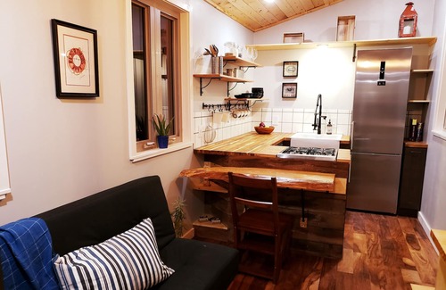 Cle Elum House | The Emerick: Custom Tiny House on 10 wooded Acres Near Teanaway