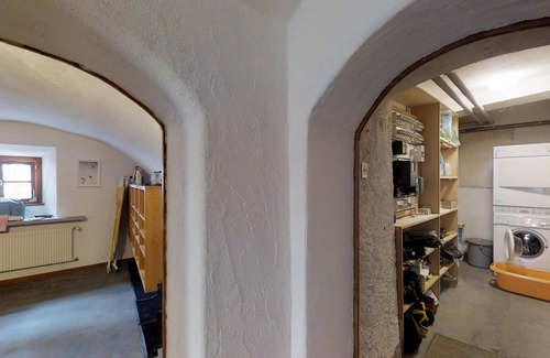 Zuoz House | The Engadine house was originally built in 1550 and restored in 1969, since then