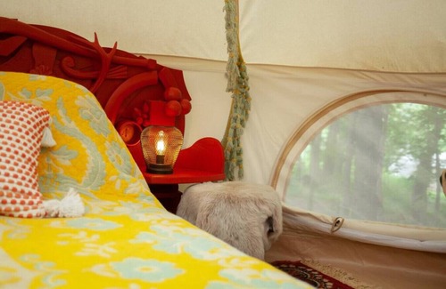 Roxbury RV Rental | The Forest Belle Glamping at Bellfire in the Catskills