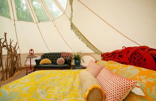 Roxbury RV Rental | The Forest Belle Glamping at Bellfire in the Catskills