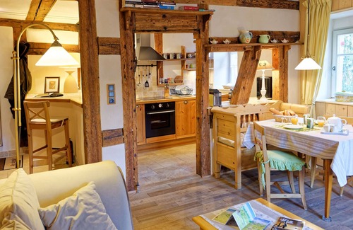 Riquewihr Apartment | The Fox & the Grapes*, Historical place with stunning view on the vineyard.
