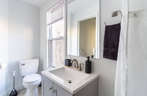 West Philadelphia House | The Freda: Modern Townhome near Hospitals and Universities