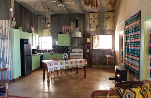 Terlingua House | The Frontier: Cowboys, Indians and Aliens is a unique desert escape.