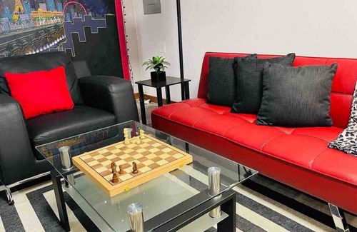 Eufaula House | The Gambler: Vegas Themed Townhouse with a View