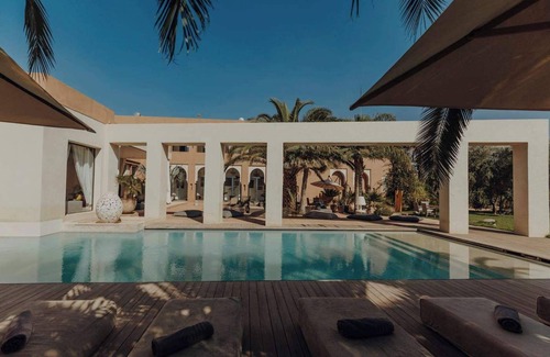 Tassoultante Villa | The Garden of Siredrah, an Oasis with Pool and Hammam