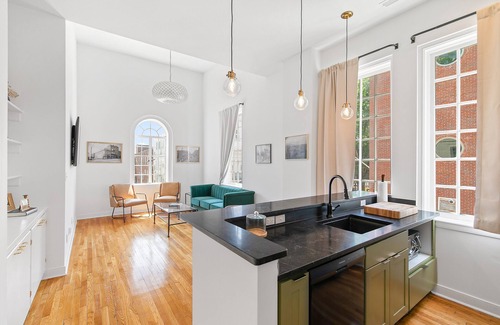 North Downtown Apartment | The Gatsby - 2 BR 2 BA on Downtown Mall with Amazing View