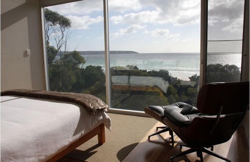 Island Beach House | The Glass House - beach front - Island Beach