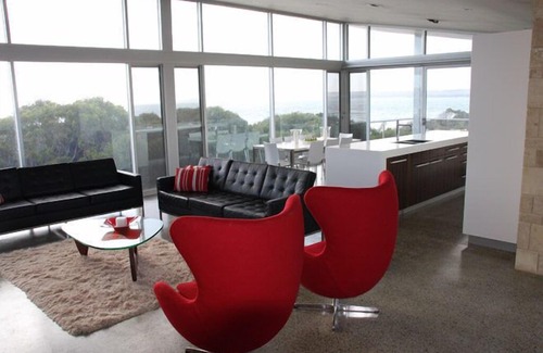 Island Beach House | The Glass House - beach front - Island Beach