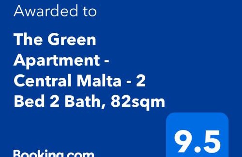 Msida Apartment | The Green Apartment - Central Malta - 2 Bed 2 Bath, 82sqm