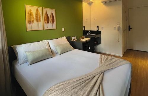 Santo Amaro Apartment | The Green Studio - Consulado Americano