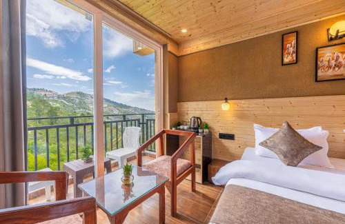 Fagu Hotel | The Green Trails Kufri I Vacations I Conference I MICE I Family Events I Open Air Terrace I Sky Bonfire I Wooden Rooms With Pvt Balconies I by Exotic Stays