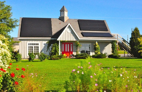 Lansing House | 'The Grey Barn, Gorgeous Solar House in The Finger Lakes, on the WineTrail