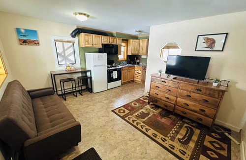 King Salmon Apartment | The Grotto Alaska 1BR Apartment, Near Katmai!