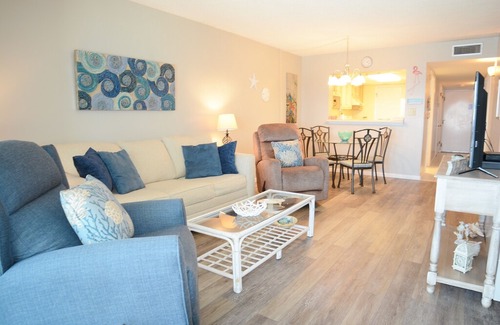 Gulf Shores Condo | The Gulf Tower 5B | Budget Friendly Beachfront Unit