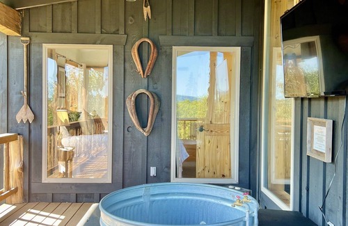Mountain View House | The Hawk Haven has awesome views and is a newly updated cabin with many extras