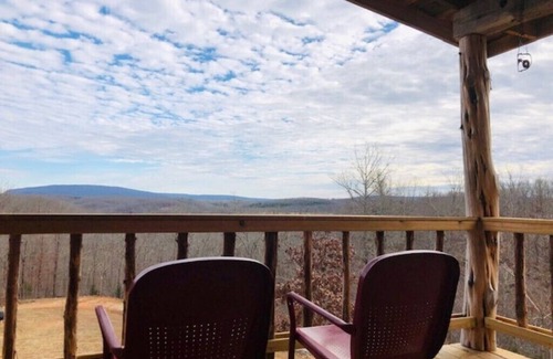 Mountain View House | The Hawk Haven has awesome views and is a newly updated cabin with many extras