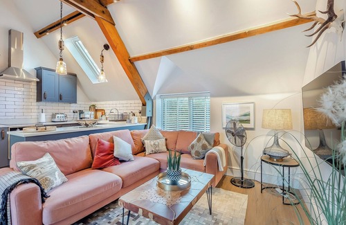 Trevor Cottage | The Hay Loft offers the ultimate home for relaxing in both luxury and privacy.