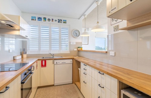 Nelson Bay Apartment | The Helm, 2/22 Voyager Cl - Stunning waterfront unit with Air Conditioning