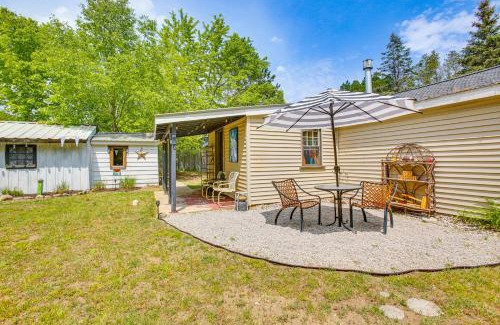Interlochen House | The I House Interlochen Home with Sauna, Fireplace