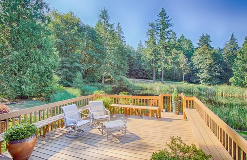 Gig Harbor House | The ideal size and setting for your gathering of family, friends, or large group