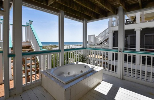 East End Condo | THE INCREDIBLE BLUE water and blue skies will entice you to stay longer at Maison du Soleil.