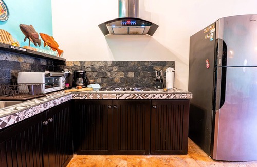 Isla Mujeres Apartment | The Jardin Suite lower-level suite, poolside w/kitchen at Boutique Hotel