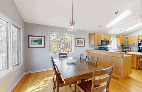 Moneta House | The Lake House on Sunset Point - Lakefront home with private dock & pool table