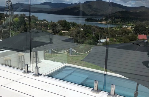 Goughs Bay House | The Lakehouse. Superb two story home with pool.