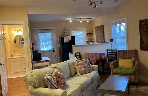 Folly Beach Apartment | The Loft at the Lost Dog