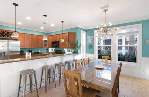 Seacrest Beach House | The Loopy Crab - Seacrest Beach home large private pool, Lagoon Pool 4 bikes!