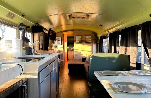 Visalia House | The Magic Skoolie Outdoor Glamping in Visalia